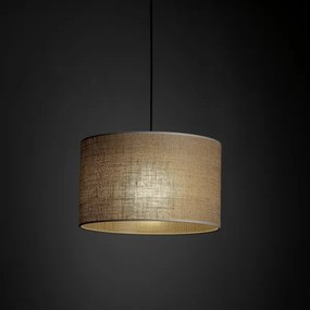 Lustră pe cablu pentru sistem de șină TRACER 1xE27/15W/230V d. 38 cm negru/maro