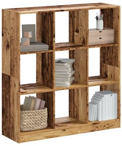 vidaXL Bibliotecă, lemn vechi, 102x32x108 cm, lemn prelucrat
