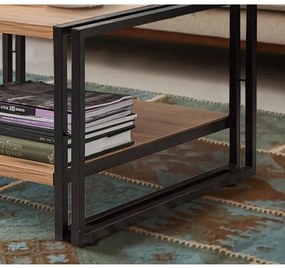 Mobilier living Cosmopolitan 1 (Pin atlantic + Negru). 1089383