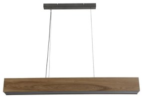 Lustra LED din lemn ideala pult sau masa bucatarie Ash