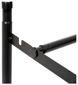 Pantofar negru telescopic din metal – Compactor