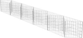vidaXL Coș gabion, 300 x 30 x 50 cm, oțel galvanizat