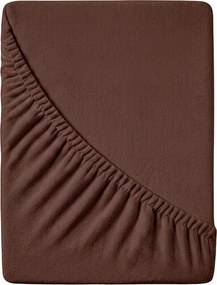 Cearsaf Frotir EXCLUSIVE 90x200 cm maro Inchis