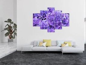 Tablou cu flori violete (150x105 cm)