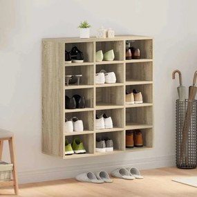 vidaXL Dulap pentru pantofi Stejar sonoma 103x30x51 cm Lemn compozit