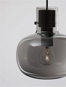 Lustra, Pendul design modern CINZIA fumuriu, 22cm
