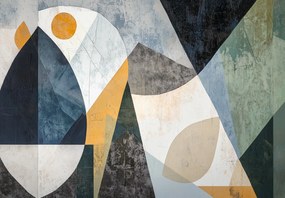 Fototapet - Abstracție geometrică naturală I. (147x102 cm)