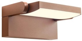 Redo 90585 - Aplica LED de perete pentru exterior FLIP, 20W, 230V, 3000K, IP54, maro