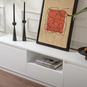 Masă TV Vanguard Natural White