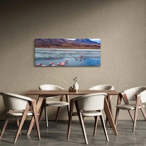 Tablou - Flamingo (120x50 cm)
