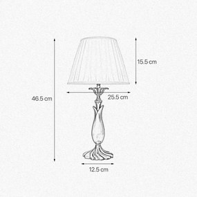 Veioza din alama design italian Ginevra