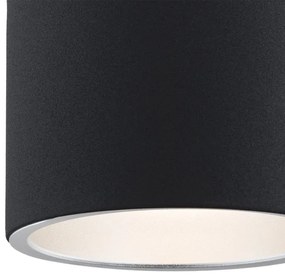 Spot aplicat tavan TYBER rotund 9cm negru