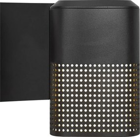 Aplica perete exterior Sidara negru