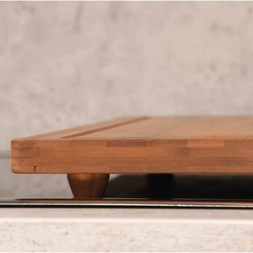 Kesper 59599 Tăietor pentru plită, negru, 56 x 50x 3 cm