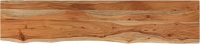 vidaXL Raft perete 90x20x2,5 cm dreptunghiular lemn acacia margine vie