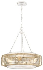 Quoizel QZ-WAYLON-4P-AWH - Lustră cu lanț WAYLON, 4x E27/60W/230V, Ø 50,4 cm