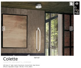 Pendul LED design ultra-modern Colette. crom SV-787147