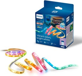 Philips - Bandă LED RGBIC dimmabilă SMART STRIP 3m LED/13W/230V 2700/6500K Wi-Fi