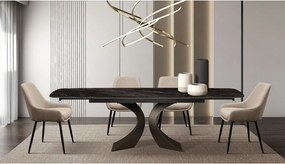 Masa ceramica extensibila Clepsydra 180 cm /90 cm / H 77 cm