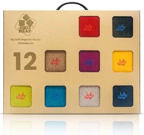 SET PIXI - 12 BLOCURI MAGNETICE MOI - 1-3 ANI - JOLLYHEAP