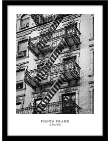 Ramă foto de perete Styler Floryda, 33 x 43 cm, negru