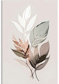 Tablou frunze minimaliste