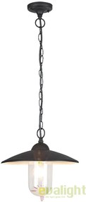 Lustra, Pendul de exterior, finisaj negru mat, IP44 Vigo 8687 RX