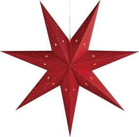 Decorațiune luminoasă de Crăciun roșie suspendată Saturnus – Markslöjd