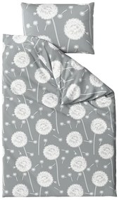 Lenjerie de pat din bumbac DANDELION BLEND gri hotelova capsula Dimensiune lenjerie de pat: 70 x 90 cm | 140 x 200 cm