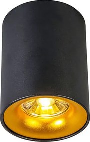 Spot inteligent negru cu auriu incl. Sursă de lumină GU10 WiFi - Ronda