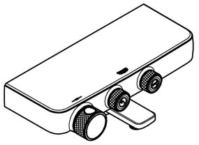 GROHE 34718000 - Baterie termostatică pentru cadă GROHTHERM SMARTCONTROL 12” crom