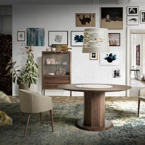 Vitrina cu doua sertare, design elegant Glayds AC-CP1806-F