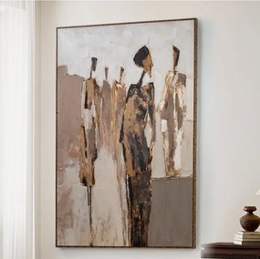 Tablou de perete pictura acrilica Etnos 133x203cm