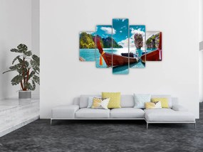 Tablou - Rai pe pământ (150x105 cm)