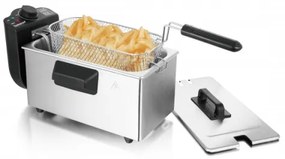 Friteuza electrica 3L Techwood TFR-304, 2000W
