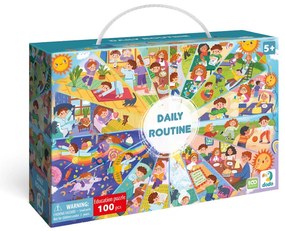 PUZZLE - ACTIVITATILE ZILNICE (100 PIESE) - DODO (DO300619)