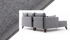 Coltar Extensibil Bella Corner Sofa Left 2, Gri