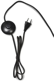 Lampadar din bambus Bali S negru, 44cm BALI/F/AD/B/4412/BN