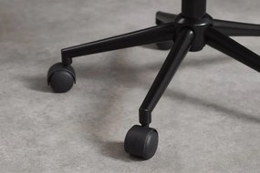 Scaun de birou pivotant ORGANIC nuc/ negru