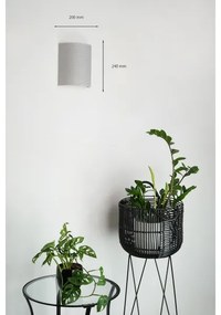 Aplică Brilagi SEMI 1xE27/15W/230V gri