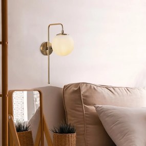 Aplică de perete aurie Viran – Opviq lights