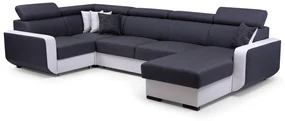 Colțar Istar U (Gri închis + Alb) (S). 630094
