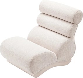 Fotoliu confortabil design LUX Congreso, Lyssa off-white