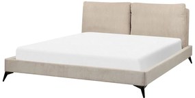 Pat matrimonial 180 cm Mellody (gri bej) (cu somieră). 1081355