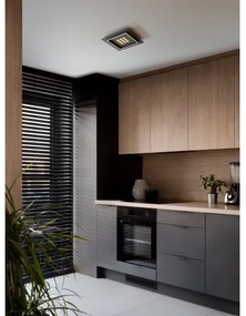 Plafonieră LED dimabilă Eglo 901192 BALAZOTE LED/21,4W/230V negru + telecomandă