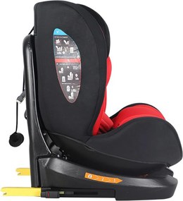 Scaun Auto cu Isofix NOVOKIDS™ Safety Seat 6000, Cu rotire 360 grade, 0-36 kg, Tetiera reglabila pe inaltime, Omologare R-129 i-Size, Transformabil