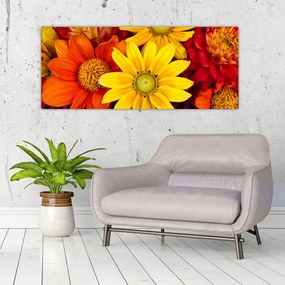 Tablou cu floare (120x50 cm)