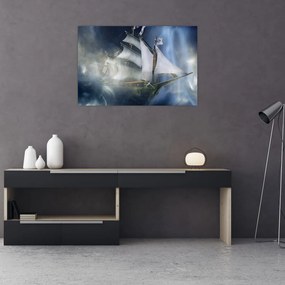 Tablou - Corabia fantomelor (90x60 cm)