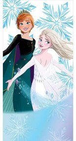 Prosop pentru copii Regatul de gheață PrințeseleAnna și Elsa, 70 x 140 cm