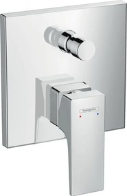 Baterie cada/dus incastrata, Hansgrohe Metropol, crom, 32545000